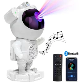 Astronaucik MAX PRO – Projektor Galaktyki z głośniczkiem Bluetooth